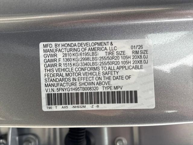2026 Honda Pilot Black Edition