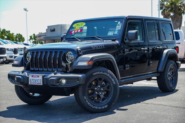 2021 Jeep Wrangler Willys 4x4 for sale in Lodi, CA