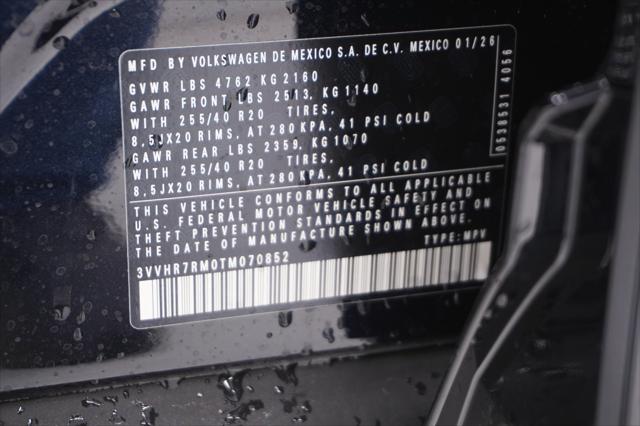 2026 Volkswagen Tiguan SE R-Line Black