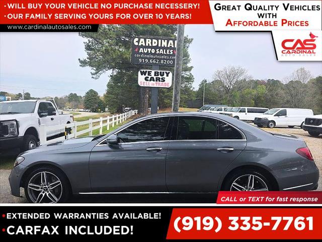 2017 Mercedes-Benz E-CLASS E 300 E 300 4dr Sedan for sale in Raleigh, NC