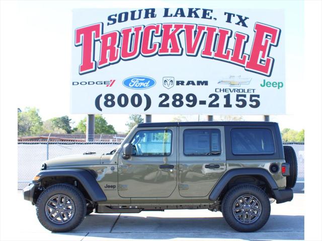 2026 Jeep Wrangler 4-Door Sport S 4x4 for sale in Sour Lake, TX