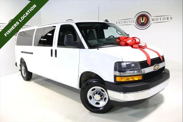2025 Chevrolet Express Passenger RWD 3500 Extended Wheelbase LT for sale in Fishers, IN