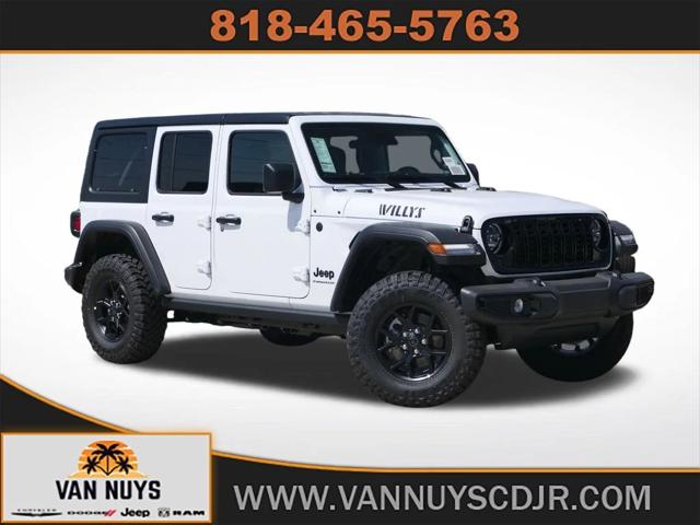 2026 Jeep Wrangler WRANGLER 4-DOOR WILLYS 2026 Jeep Wrangler WRANGLER 4-DOOR WILLYS