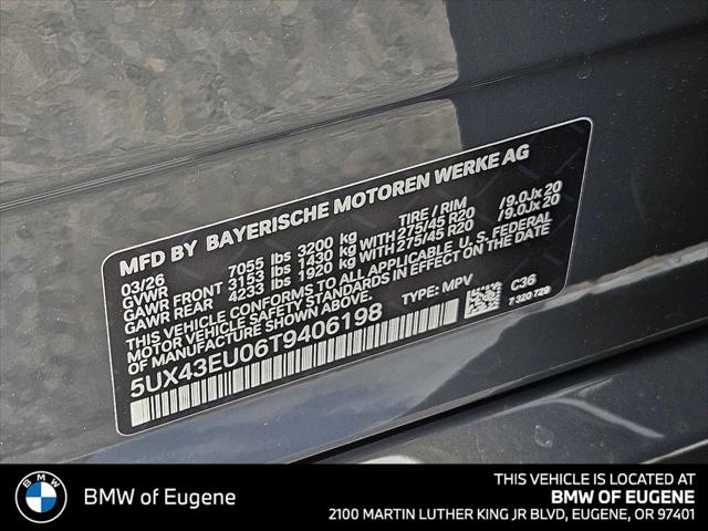 2026 BMW X5 xDrive50e