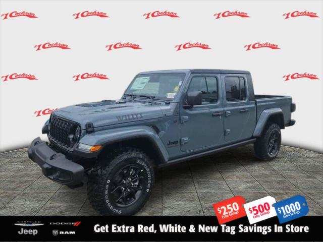 2026 Jeep Gladiator GLADIATOR WILLYS 4X4 2026 Jeep Gladiator GLADIATOR WILLYS 4X4