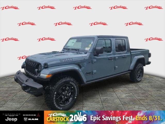 2026 Jeep Gladiator GLADIATOR WILLYS 4X4 2026 Jeep Gladiator GLADIATOR WILLYS 4X4