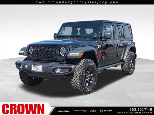 2026 Jeep Wrangler 4-Door Willys 4x4 for sale in Ventura, CA