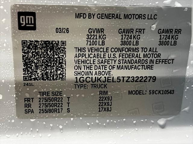 2026 Chevrolet Silverado 1500 4WD Crew Cab Short Bed High Country