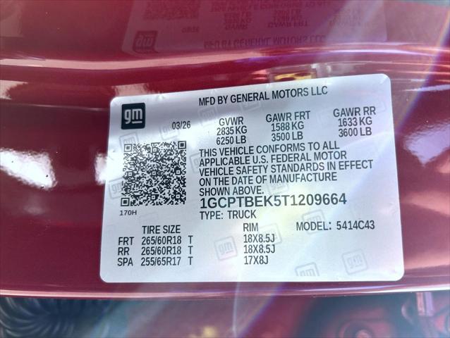 2026 Chevrolet Colorado WT, 4WD