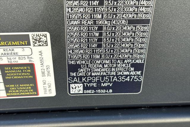 2026 Land Rover Range Rover P400 SE