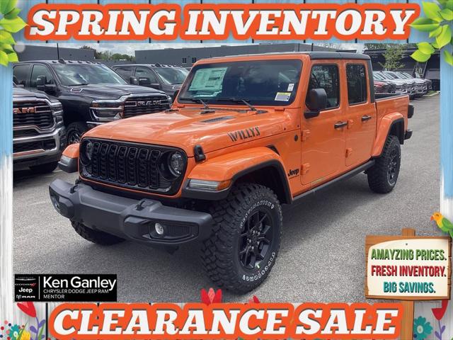 2026 Jeep Gladiator GLADIATOR WILLYS 4X4