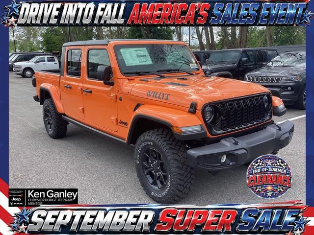 2026 Jeep Gladiator GLADIATOR WILLYS 4X4 2026 Jeep Gladiator GLADIATOR WILLYS 4X4