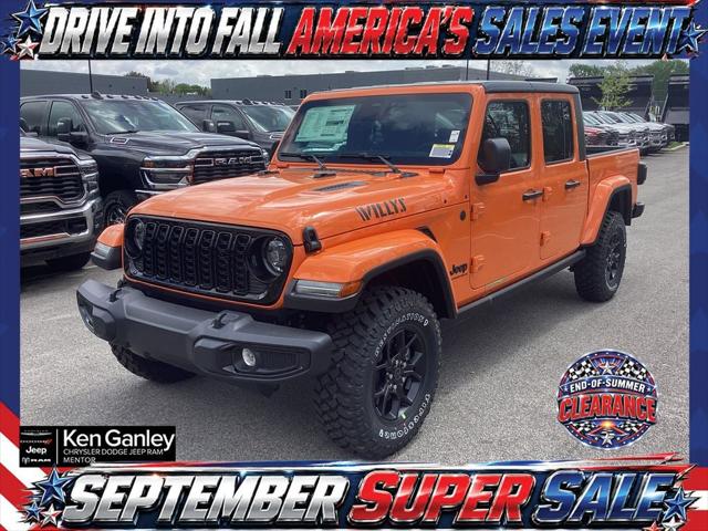 2026 Jeep Gladiator GLADIATOR WILLYS 4X4 2026 Jeep Gladiator GLADIATOR WILLYS 4X4