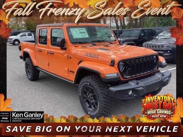 2026 Jeep Gladiator GLADIATOR WILLYS 4X4 2026 Jeep Gladiator GLADIATOR WILLYS 4X4