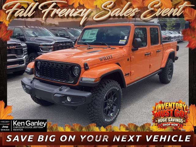 2026 Jeep Gladiator GLADIATOR WILLYS 4X4 2026 Jeep Gladiator GLADIATOR WILLYS 4X4