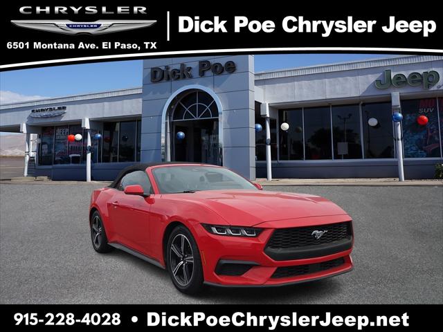 2024 Ford Mustang EcoBoost Premium Convertible for sale in El Paso, TX