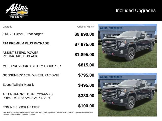 2022 GMC Sierra 2500HD 4WD Crew Cab Standard Bed AT4