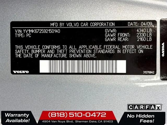 2009 Volvo C30 T5