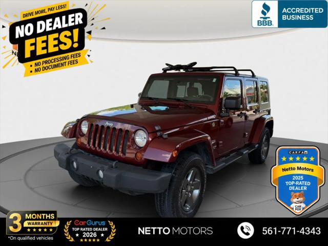 2010 Jeep Wrangler Unlimited Sahara for sale in West Palm Beach, FL