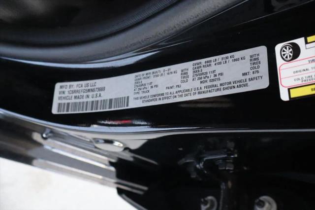 2021 Ram 1500 Big Horn Crew Cab 4x2 57 Box