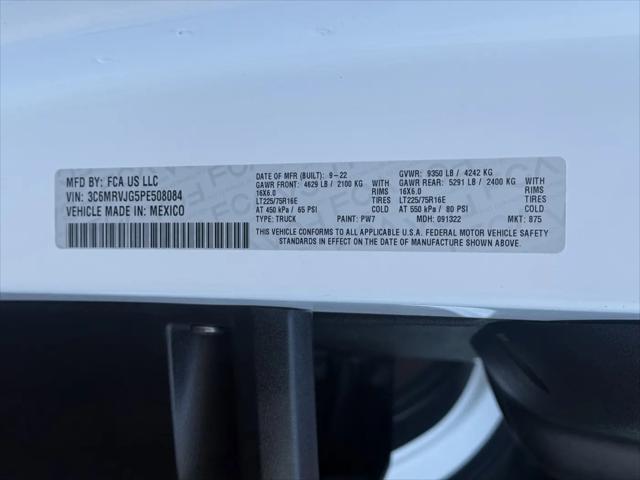 2023 Ram ProMaster Cargo Van High Roof 159" WB EXT