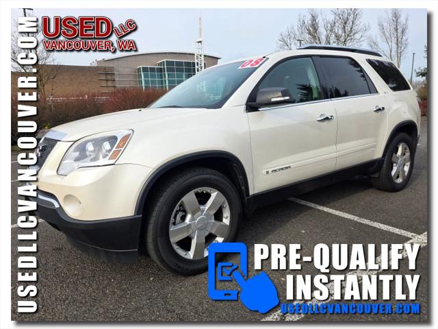 2008 GMC Acadia SLT-2 for sale in Vancouver, WA