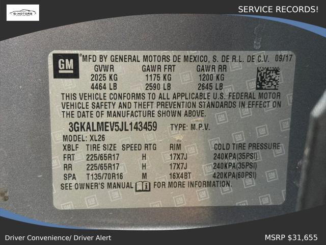 2018 GMC Terrain SLE