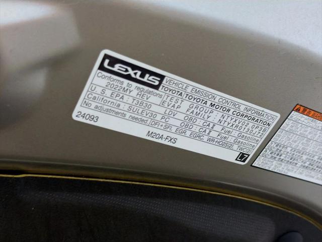 2022 Lexus UX 250h 250h