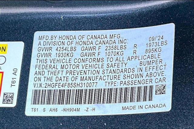 2025 Honda Civic Sport Touring