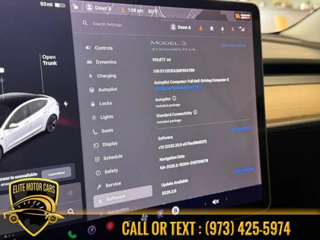 2021 Tesla Model 3 Standard Range Plus Rear-Wheel Drive