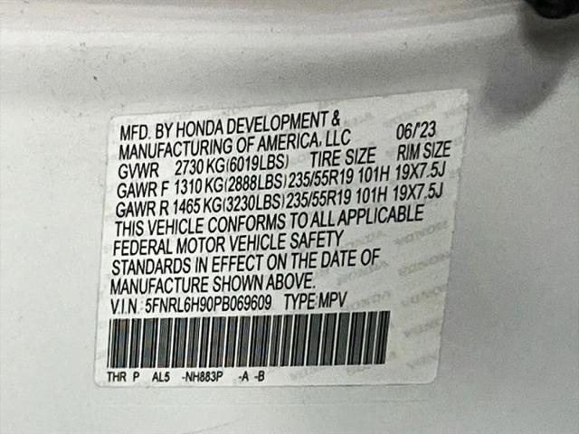 2023 Honda Odyssey Elite