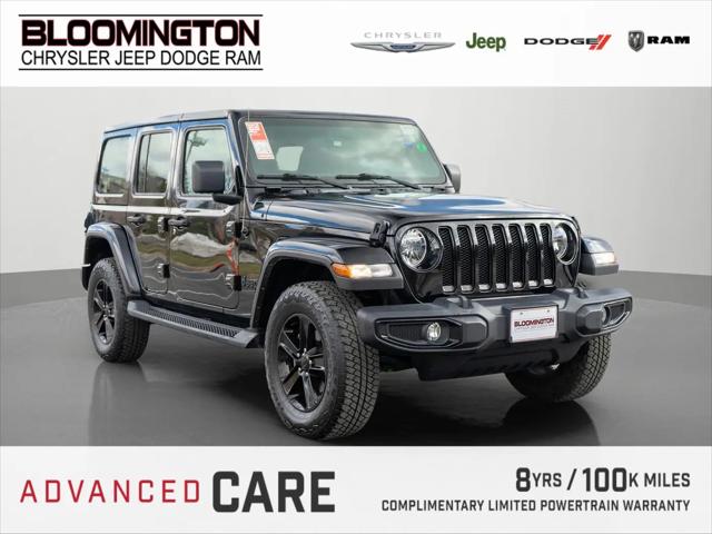 2022 Jeep Wrangler Unlimited Sahara Altitude 4x4 for sale in Bloomington, MN