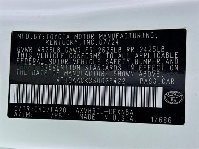 2025 Toyota Camry LE