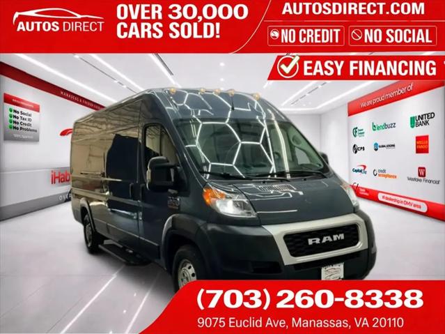 2020 Ram ProMaster Cargo Van High Roof 159" WB EXT for sale in Manassas, VA