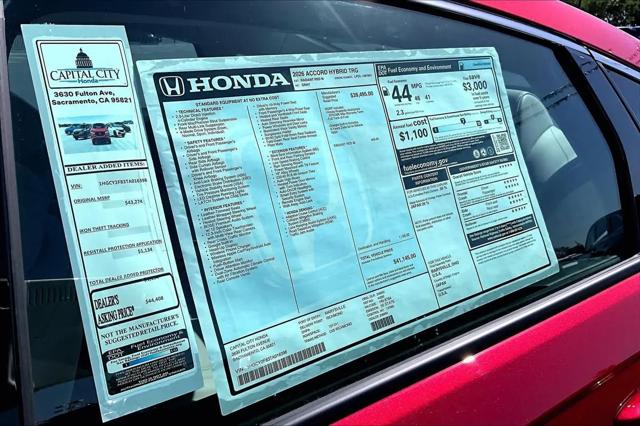 2026 Honda Accord Sedan Touring