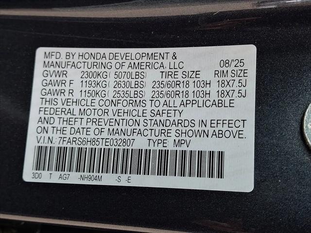 2026 Honda CR-V Hybrid AWD Sport-L