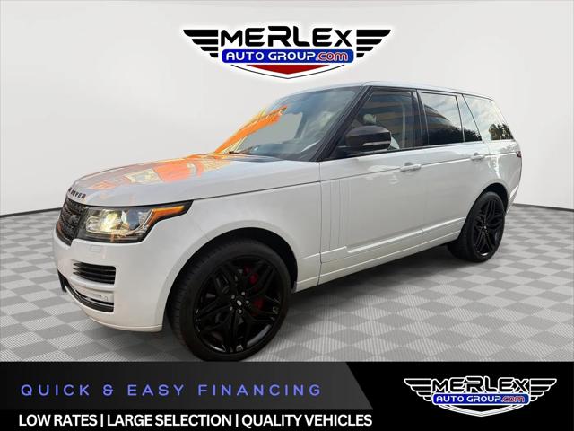 2017 Land Rover Range Rover 3.0L V6 Supercharged HSE for sale in Arlington, VA