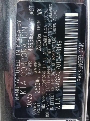 2026 Kia K5 LXS FWD