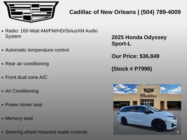 2025 Honda Odyssey Sport-L