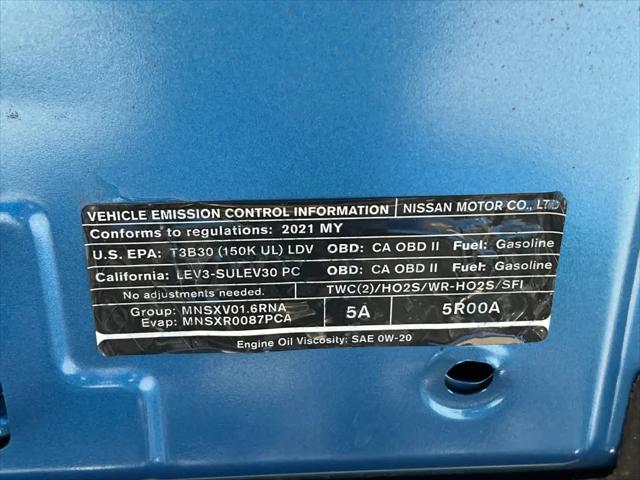 2021 Nissan Versa SV Xtronic CVT