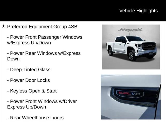 2025 GMC Sierra 1500 4WD Crew Cab Short Box AT4