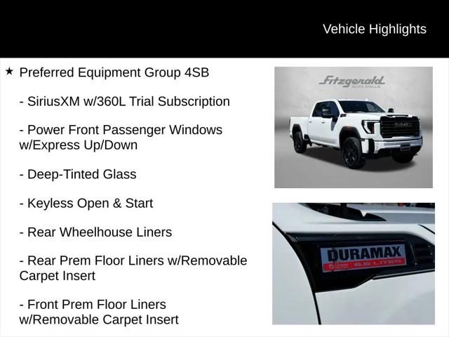 2025 GMC Sierra 2500HD 4WD Crew Cab Standard Bed AT4