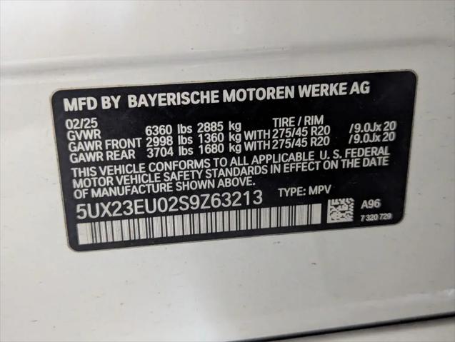 2025 BMW X5 xDrive40i