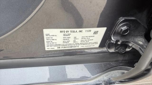 2021 Tesla Model S Long Range Plus Dual Motor All-Wheel Drive