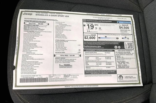 2026 Jeep Wrangler Sport