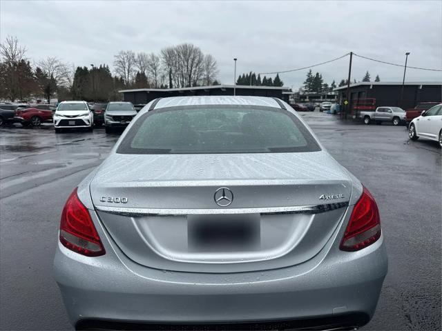2015 Mercedes-Benz C-CLASS C 300 4MATIC