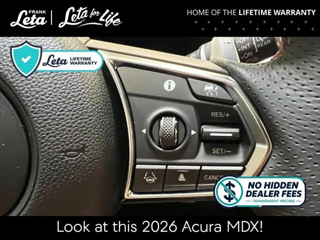 2026 Acura MDX A-SPEC Advance Package