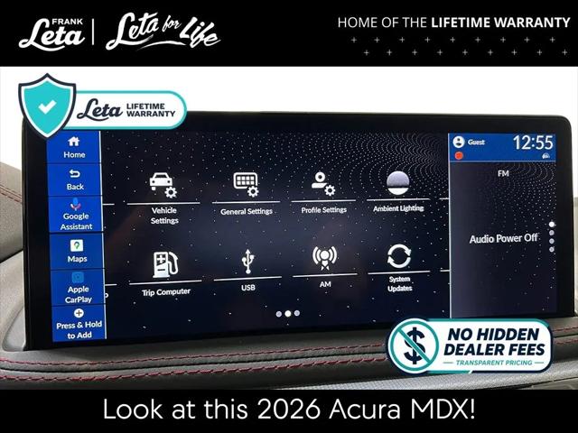 2026 Acura MDX A-SPEC Advance Package