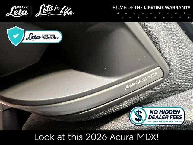 2026 Acura MDX A-SPEC Advance Package