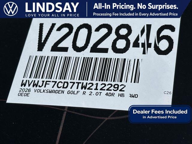 2026 Volkswagen Golf R Unknown